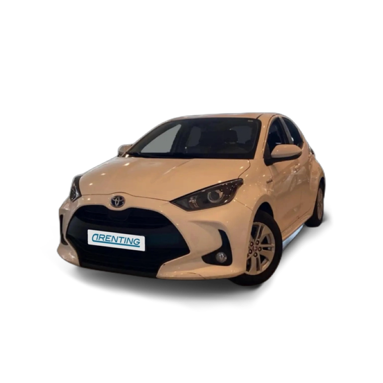 Renting Toyota Yaris 120H 1.5 Business Plus Blanco 3