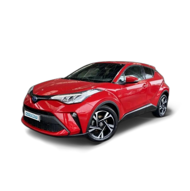 Renting Toyota C-HR 125H Advance Rojo 3