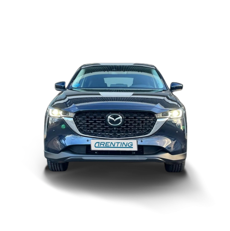 Renting Mazda CX-5 2.0 e-Skyactiv-G MHEV Exclusive-Line 2WD Aut. 121k Azul