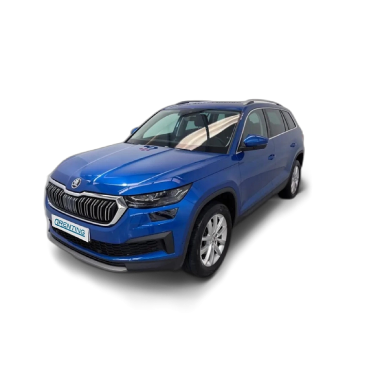 Renting Skoda Kodiaq 2.0TDI AB tech Style 4×2 DSG 110kW Azul