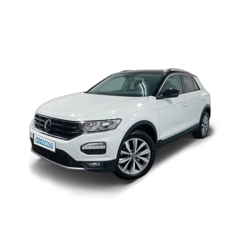 Renting Volkswagen T-Roc 2.0TDI Advance DSG7 Blanco