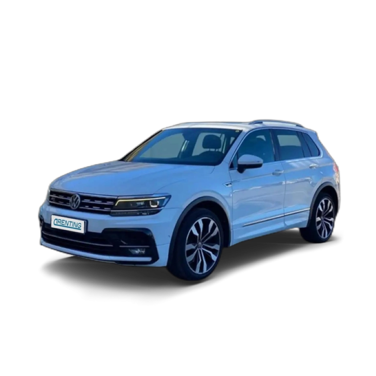 Renting Volkswagen Tiguan 2.0TDI Sport 4Motion DSG 176kW Blanco