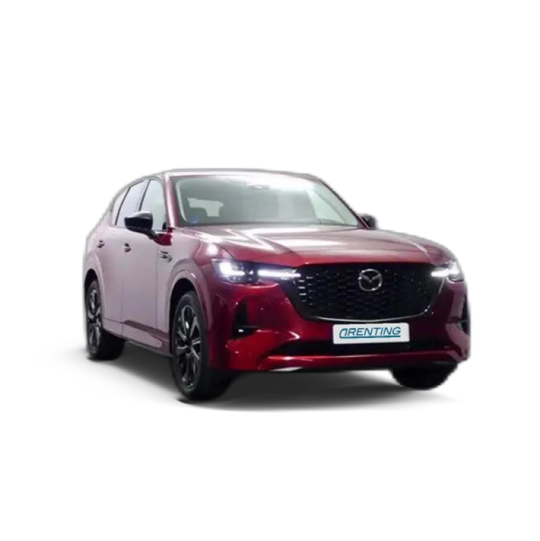 Renting Mazda CX-60 2022 2.5 e-SKYACTIV PHEV 327CV 8AT AWD HOMUTA CON- Rojo 1