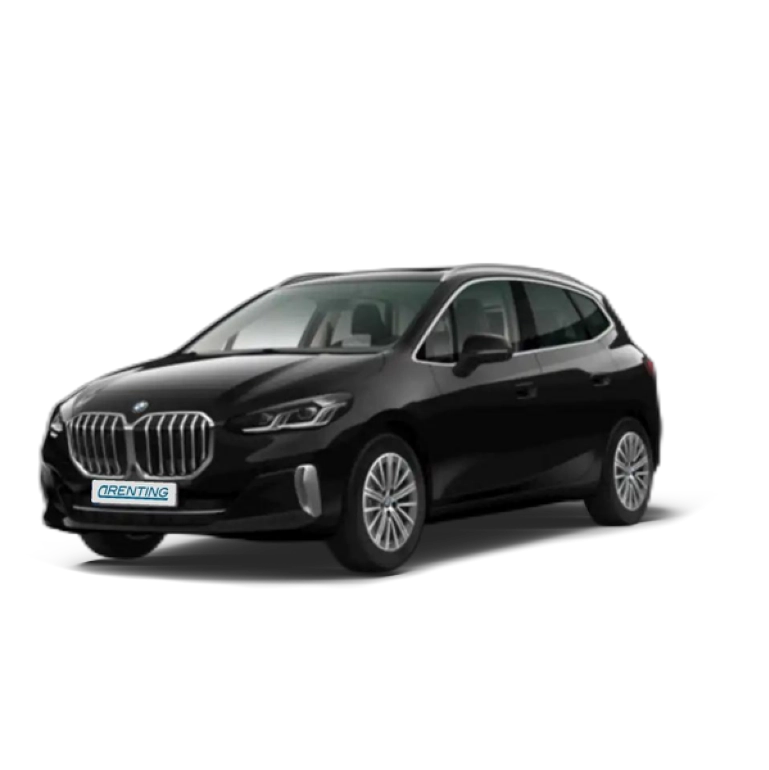 Renting BMW 218 218iA Active Tourer 100kW Negro