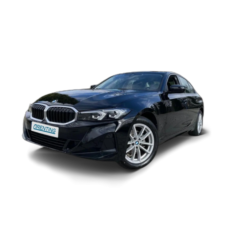 Renting BMW 318 318d 150cv AUTO pegatina ECO Negro