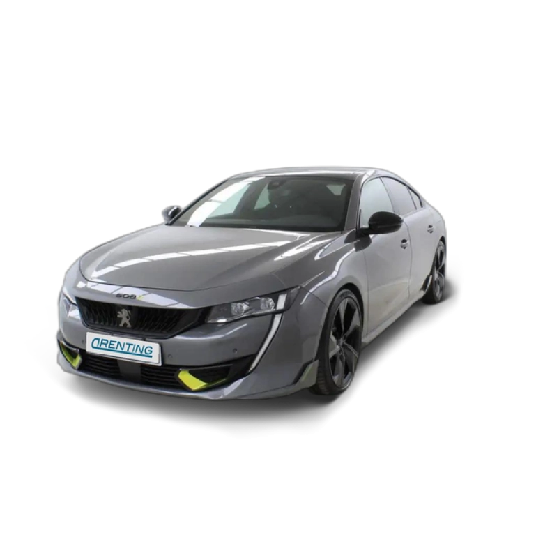 Renting Peugeot 508 5P PSE PLUG-IN HYBRID 360 e-EAT8 Gris