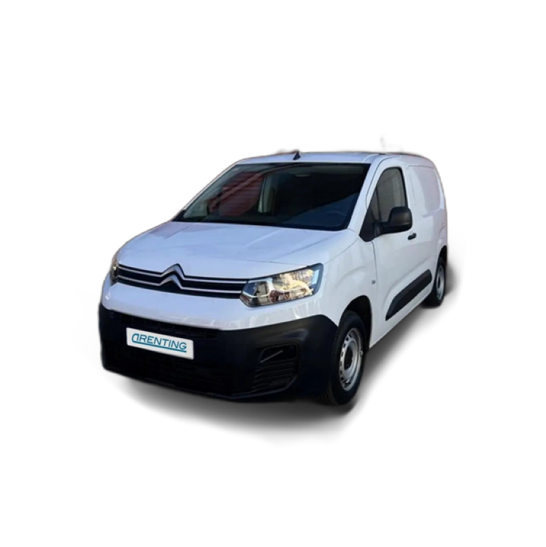 Renting Citroen Berlingo Furgón Club 1.6BlueHDi 100 Blanco 1