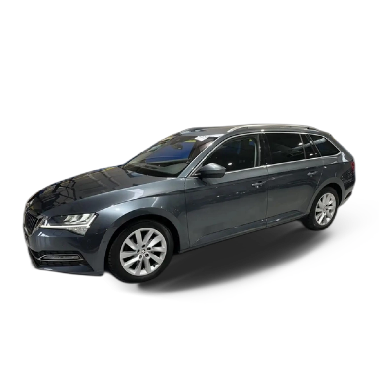 Renting Skoda Superb Combi 1.6TDI Active DSG 88kW Azul