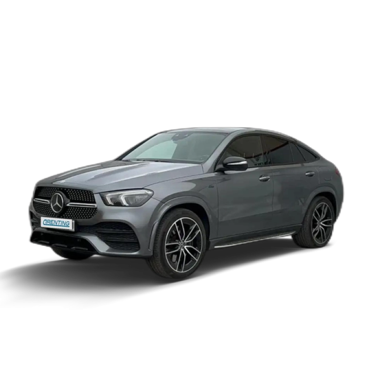 Renting Mercedes-Benz GLE 350 Coupé e 4MATIC (Híbrido Enchufable) Gris