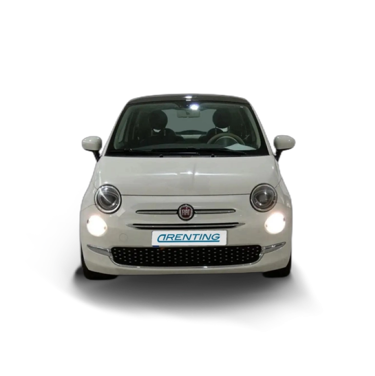 Renting Fiat 500 Dolce Vita Beige