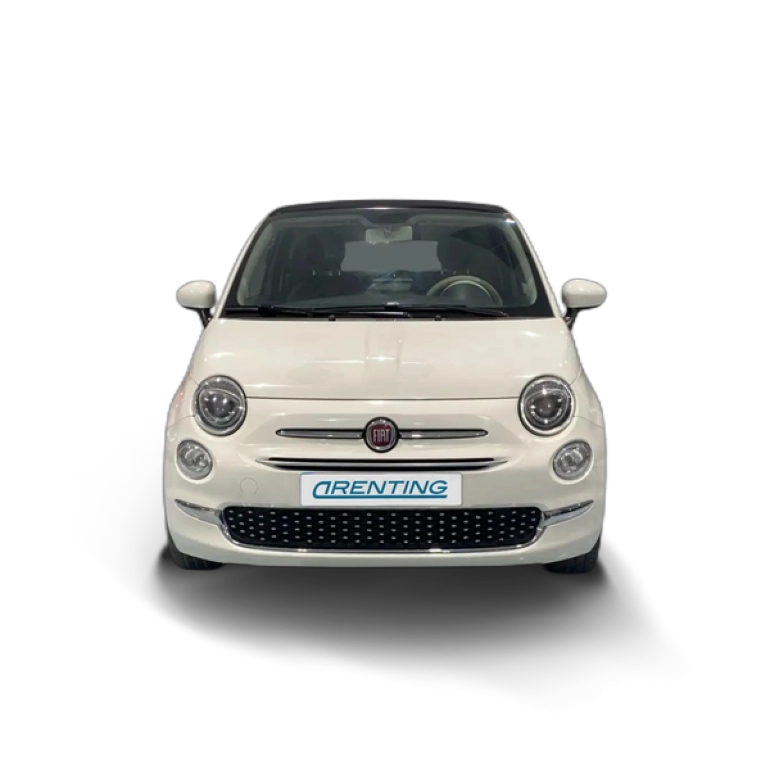 Renting Fiat 500 Dolcevita Beige 2