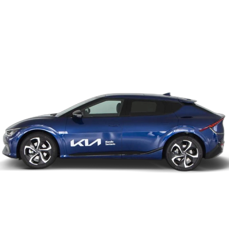 Renting Kia EV6 GT-LINE RWD L. RANGE P. PREMIUM MY23 Azul 2