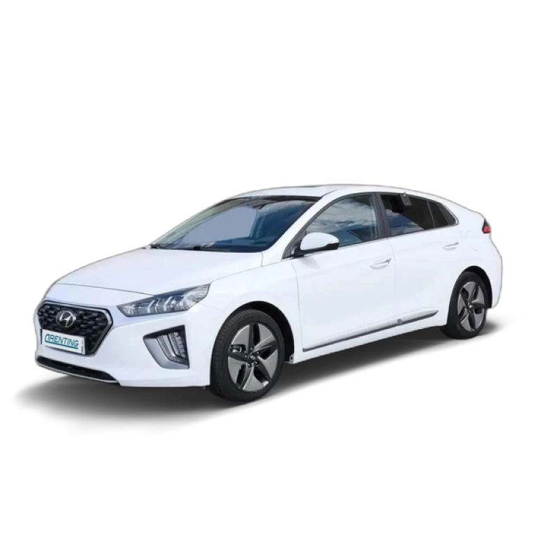 Renting Hyundai IONIQ HEV 1.6 GDI Tecno Blanco