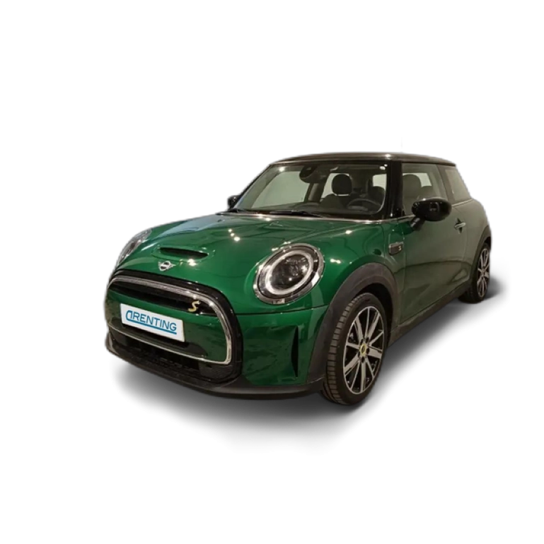 Renting MINI Cooper SE Verde 1