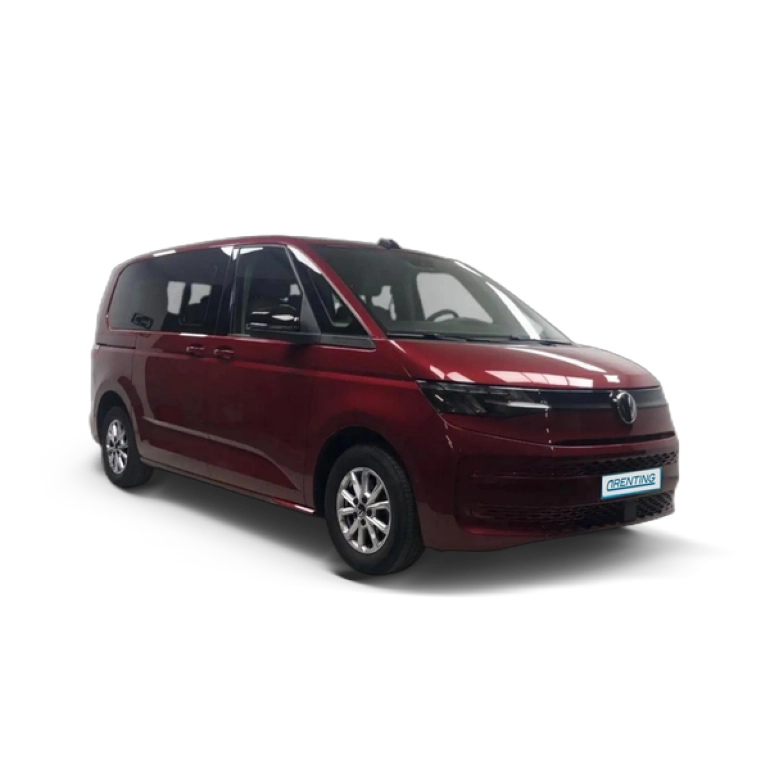 Renting Volkswagen Multivan 2.0TDI BMT Outdoor DSG 110kW Rojo 1