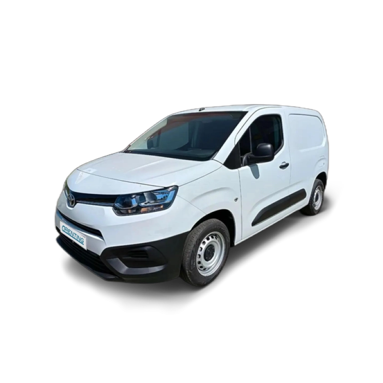 Renting Toyota Proace City Van 1.5D 75kW 100CV GX Plus 650kg L1 Blanco