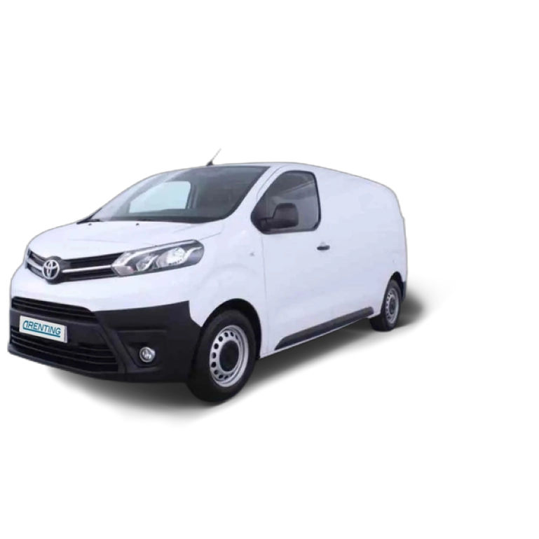 Renting Toyota Proace Van 1.5L 100CV T/M 6v L1 Van GX Van GX Blanco