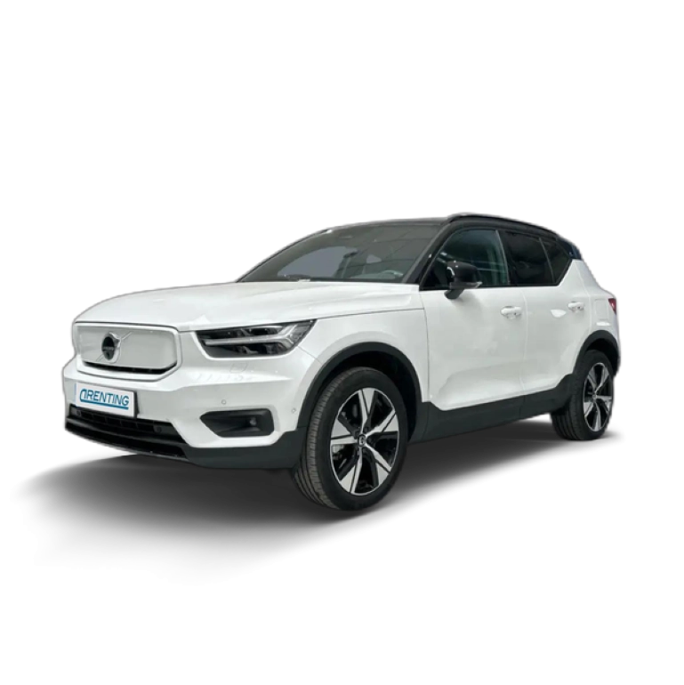 Renting Volvo XC40 Recharge Pro Eléctrico Puro Blanco