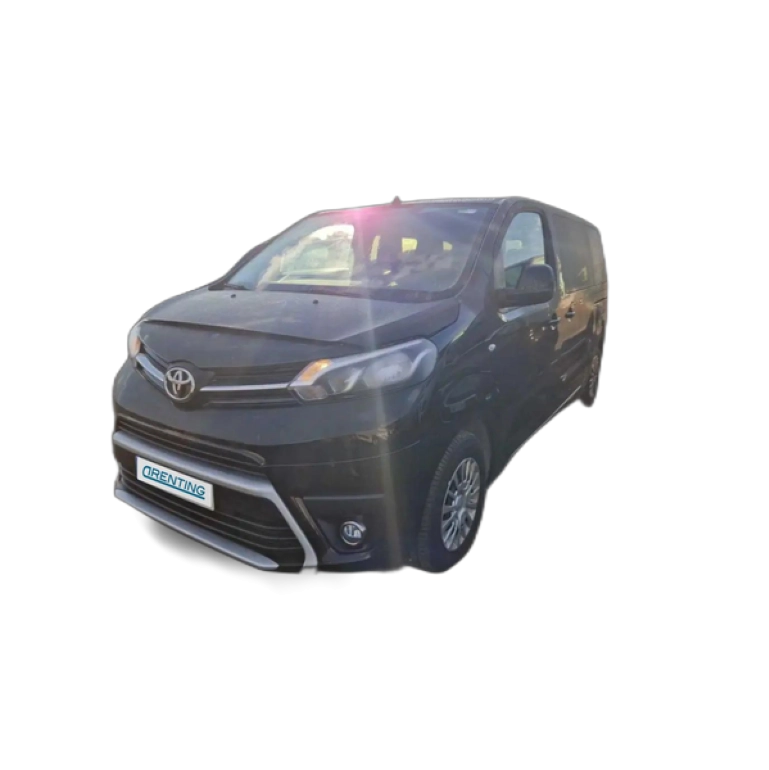 Renting Toyota Proace Shuttle L1 2.0D 106kW (145CV) 6MT VX 9p Negro