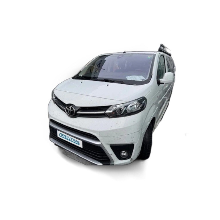 Renting Toyota Proace Shuttle L2 2.0D 8pl. VX Plus 140 Blanco