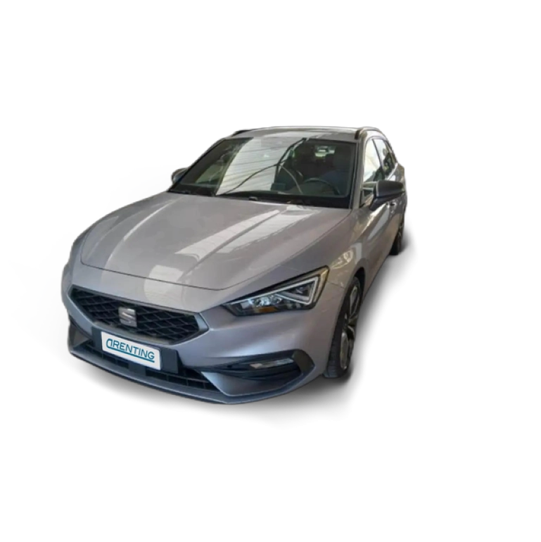 Renting SEAT Leon SP 1.4 e-Hybrid DSG S&S FR Plateado 2