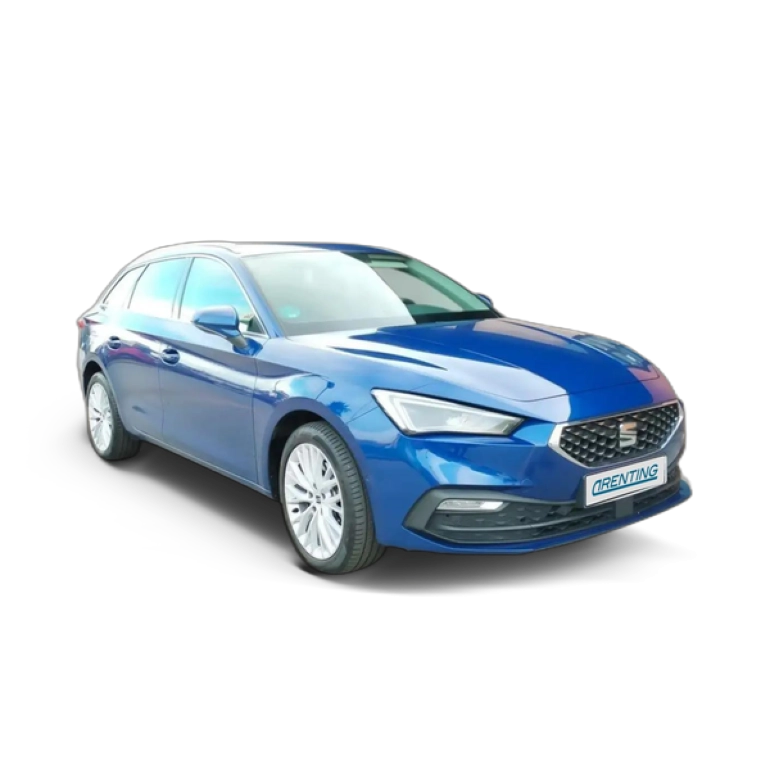 Renting SEAT Leon ST 1.5 TSI S&S Xcellence 130 Azul