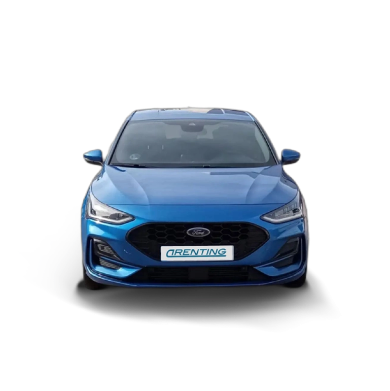 Renting Ford Focus ST-Line Azul 2 1