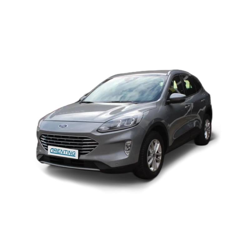 Renting Ford Kuga Titanium 2.5 Duratec FHEV 140kW Auto Plateado