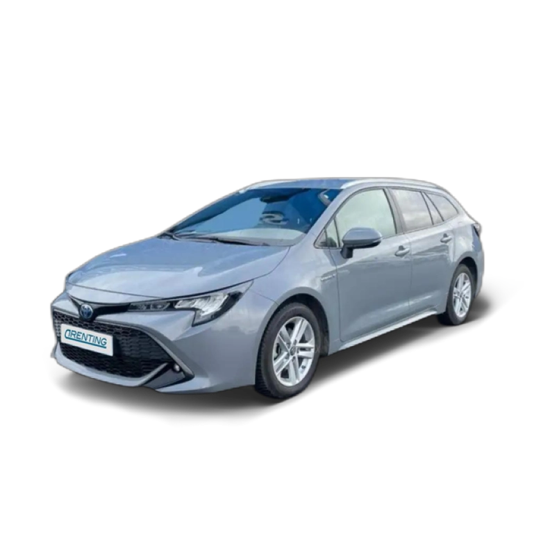 Renting Toyota Corolla Touring Sports 125H Business Plus Gris