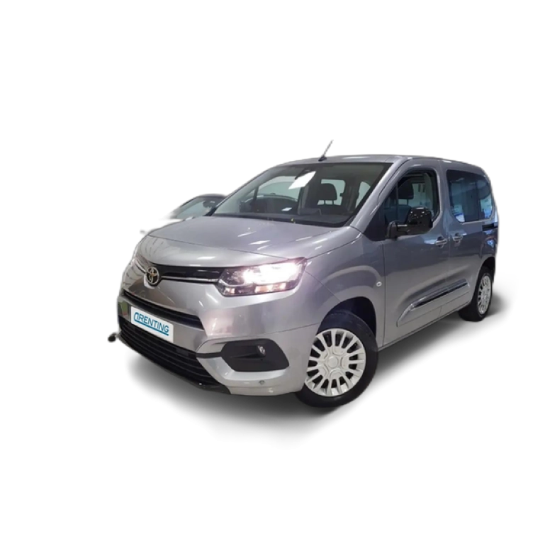 Renting Toyota TOYOTA Proace City Verso Familiar  Manual de 4 Pue Gris