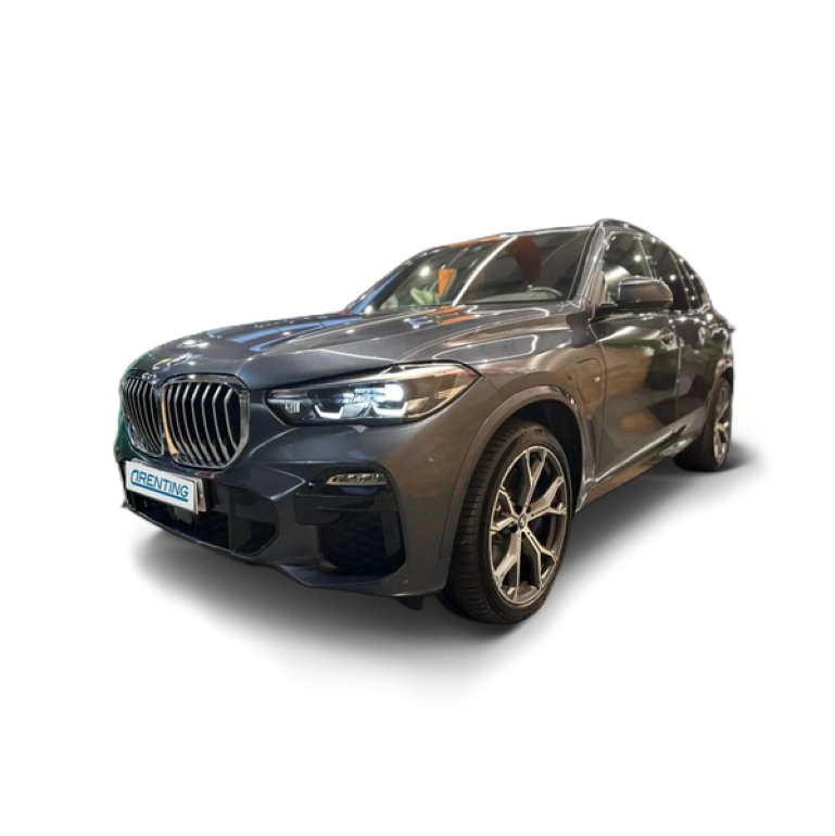 Renting BMW X5 xDrive 45e Pack M  395 cv Gris