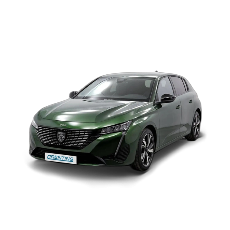 Renting Peugeot 308 1.2 PureTech S&amp;S Allure 130 Verde