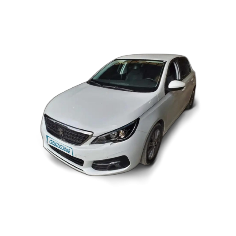 Renting Peugeot 308 1.5 BlueHDi S&amp;S Allure Pack 130 Blanco 2