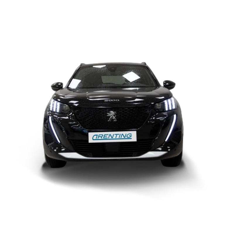 Renting Peugeot 2008 GT Eléctrico 100kW Negro