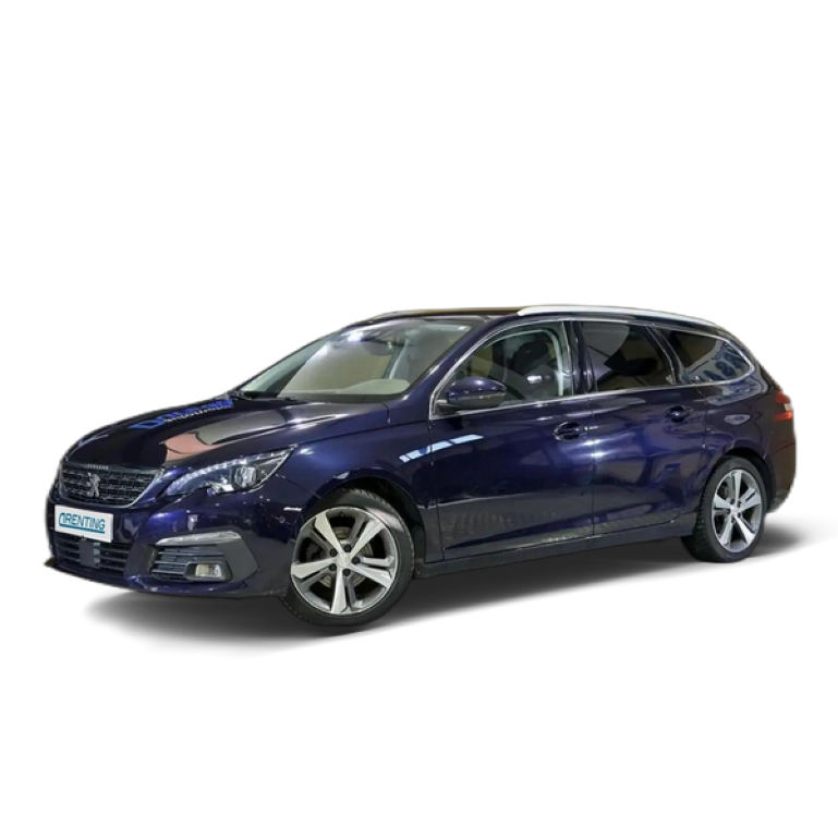 Renting Peugeot 308 SW 1.5BlueHDi S&amp;S Allure 130 Azul 1