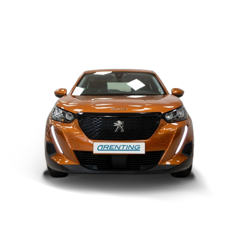 Renting Peugeot 2008 1.2 PureTech S&amp;S Active Pack 100 Naranja 1