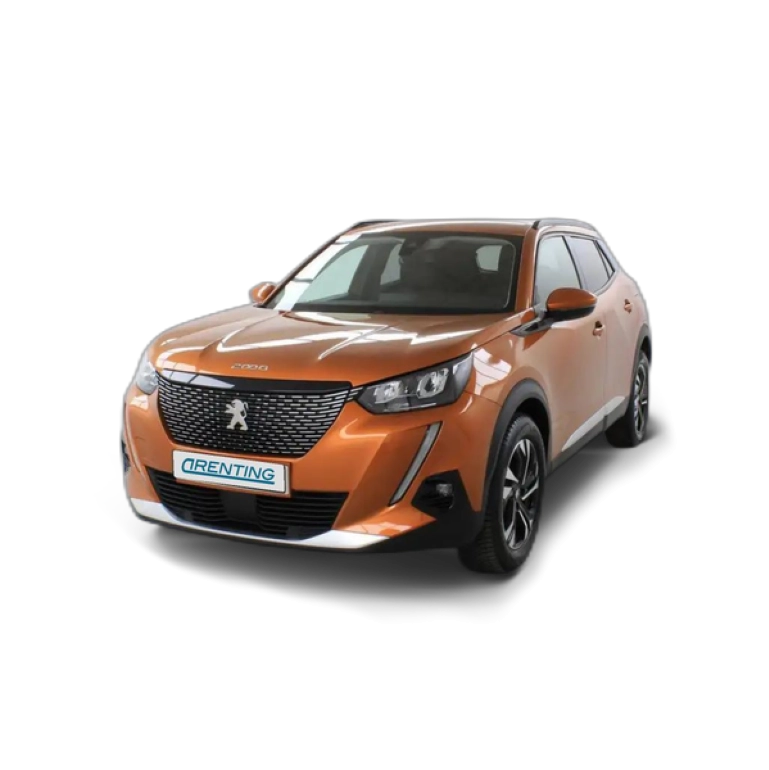 Renting Peugeot 2008 1.2 PureTech S&amp;S Allure Pack EAT8 130 Naranja