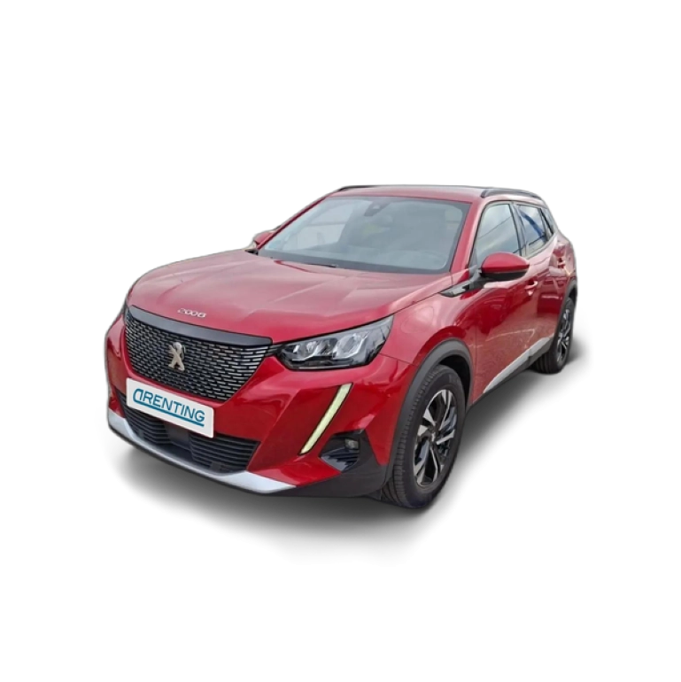 Renting Peugeot 2008 1.2 PureTech S&amp;S Allure Pack EAT8 130 Rojo 1