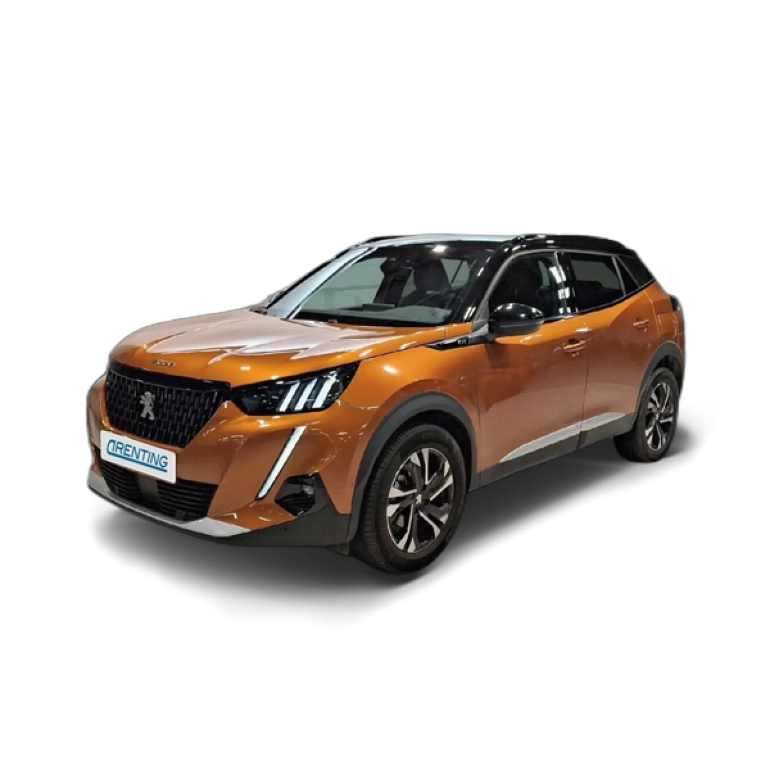 Renting Peugeot 2008 1.2 PureTech S&amp;S GT EAT8 130 Naranja