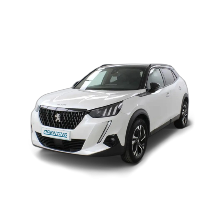 Renting Peugeot 2008 1.5BlueHDi S&amp;S GT Line EAT8 130 Blanco