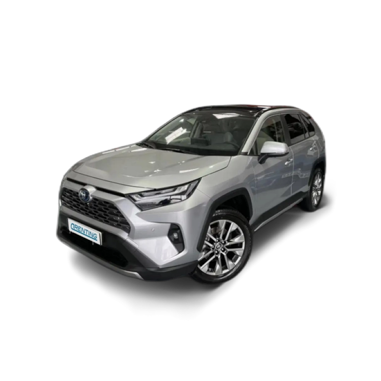 Renting Toyota RAV 4 2.5 hybrid 2WD Luxury Gris