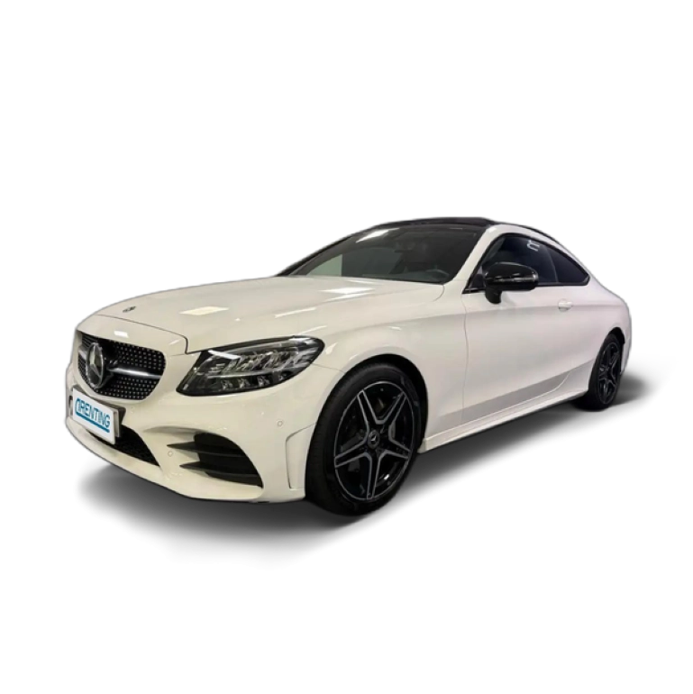 Renting Mercedes-Benz C 220 Coupé d Blanco